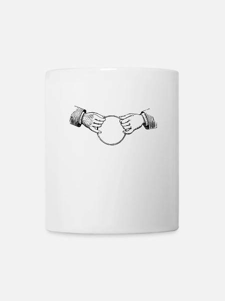 Mains - Mug blanc - blanc