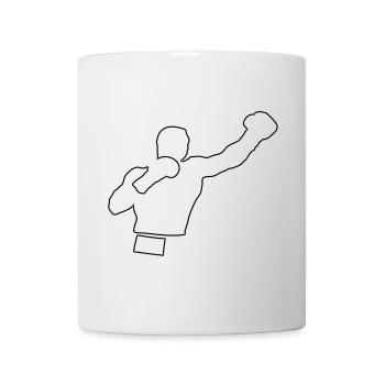 Boxer - Tasse - Weiß - Vorne