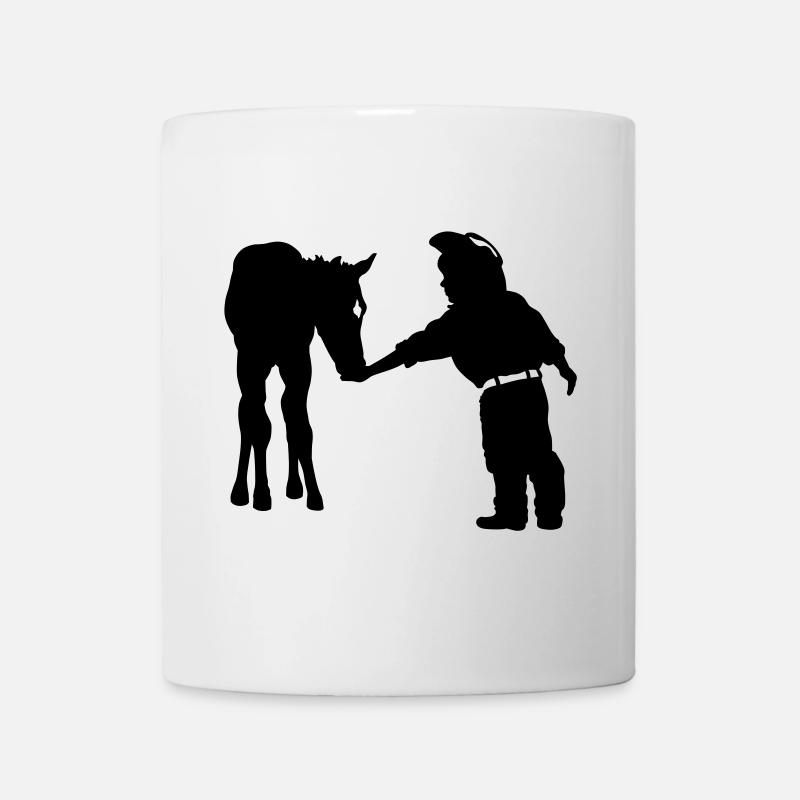 Cowboy - Mug blanc - blanc