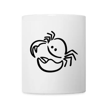Cancer - Mug blanc - blanc - Devant