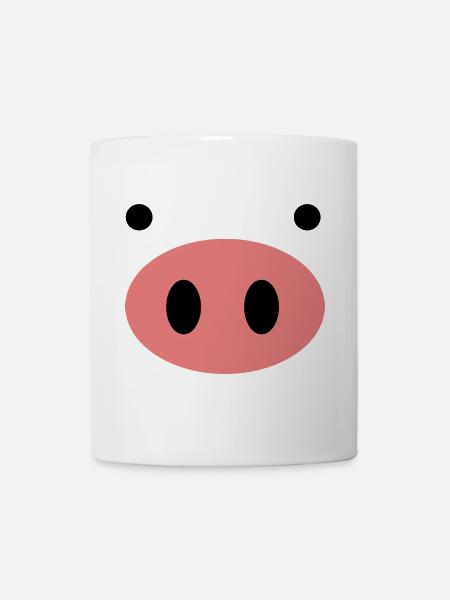 Pig nose - Mug - white