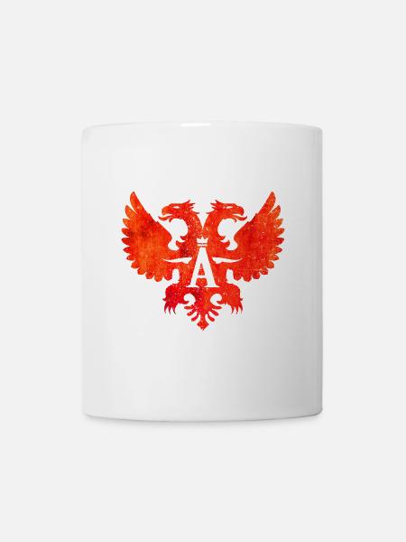 Albania Shqipëri - Albanian Eagle - Albanian - Mug - white