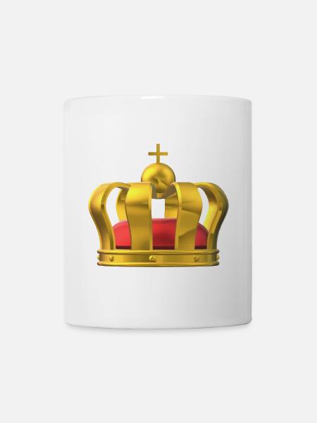 Krone - Tasse - Weiß