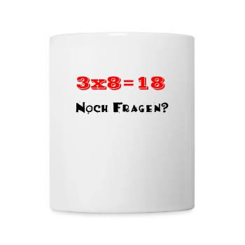 Mathematik-Genie - Tasse - Weiß - Vorne