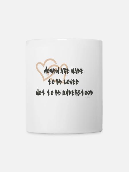 femme amour 6 - Mug blanc - blanc