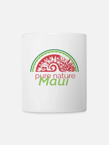 Natur Maui Symbol Melone Frucht Früchte Hawaii - Tasse - Weiß