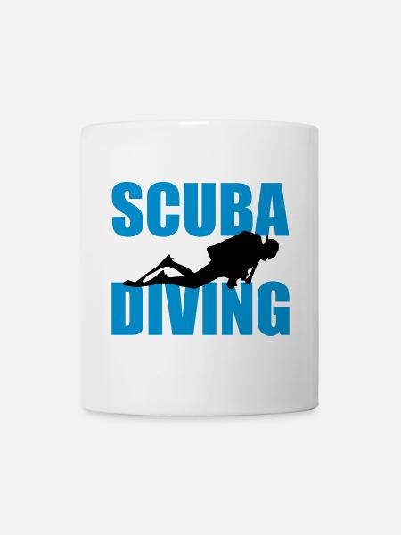 Scuba Diving - Mug blanc - blanc