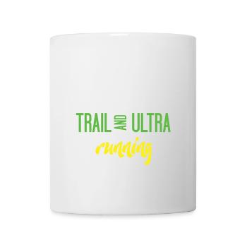 Trail Running et Ultra Running - Mug blanc - blanc - Devant