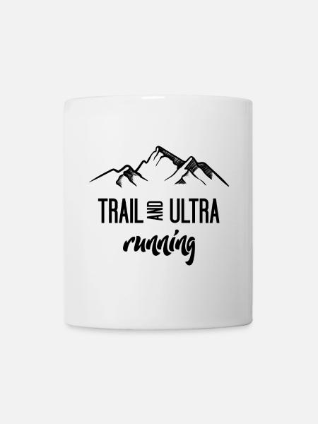 Trail Running et Ultra Running - Mug blanc - blanc