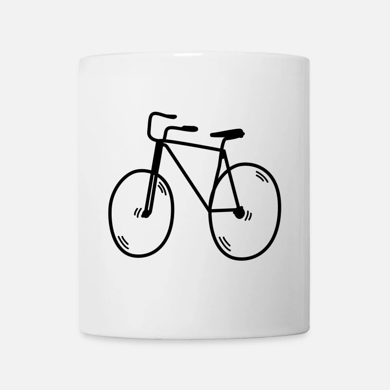 Radfahrer - Tasse - Weiß