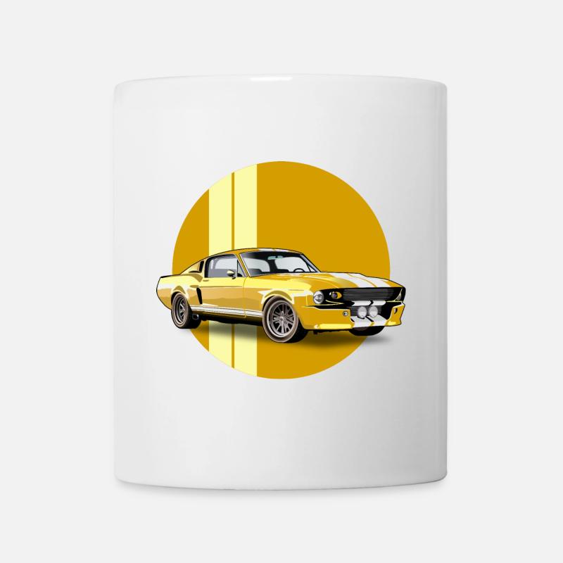 Voiture de sport - Mug blanc - blanc