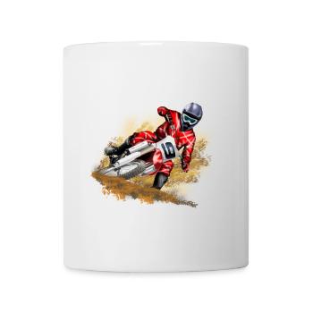 Motocross - Mug - white - Front