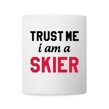 Trust me I am Skier - Mug blanc - blanc - Devant