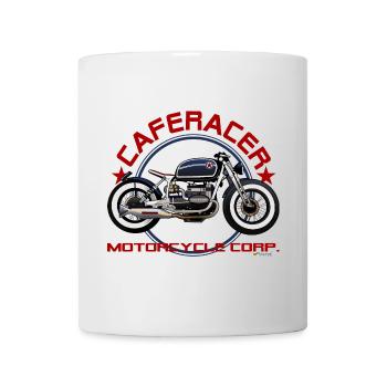 Cafe Racer - Mug - white - Front