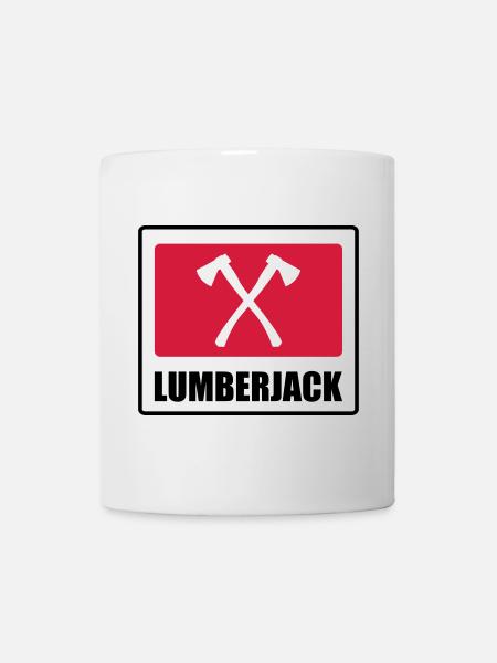 Lumberjack - Tasse - Weiß