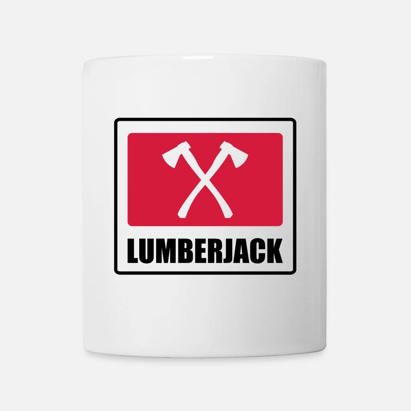 Lumberjack - Tasse - Weiß