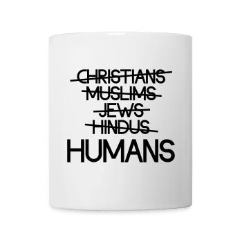Humans - Mug blanc - blanc - Devant