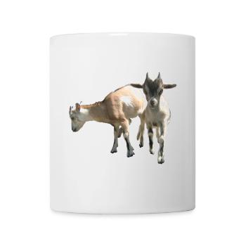 two little goats - Mug - white - Front