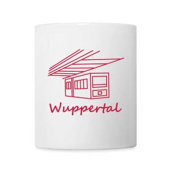 schwebebahn wuppertal - Tasse - Weiß - Vorne