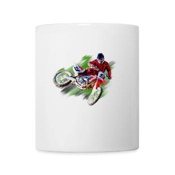 motocross - Mug - white - Front