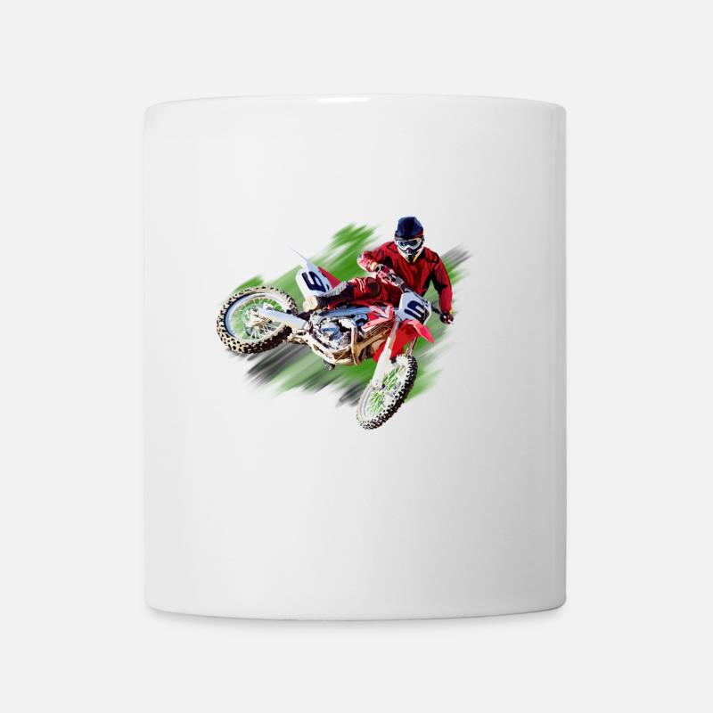 motocross - Mug - white