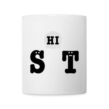 shit - Tasse - Weiß - Vorne