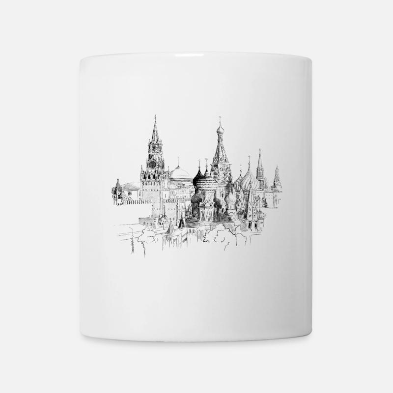 Moscou - Mug blanc - blanc