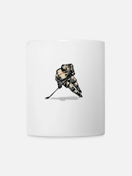 Hockey - Mug blanc - blanc