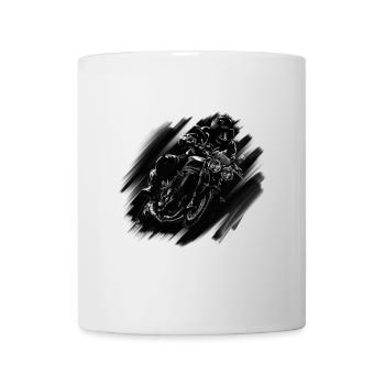 motorcycle - Mug - white - Front