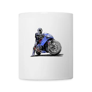 motorcycle - Mug - white - Front