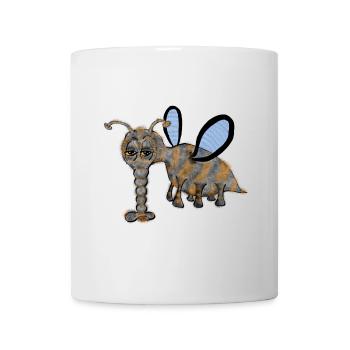 Fliege - Fly - Tasse - Weiß - Vorne