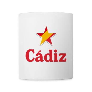 Sterne von Spanien - Cadiz - Tasse - Weiß - Vorne