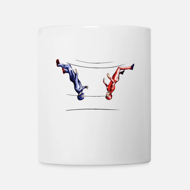 bodyflying - Mug blanc - blanc