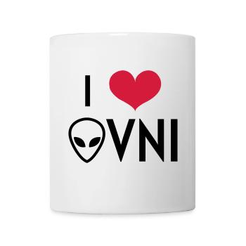 Ovni Ufo Extraterrestre Espace Geek Planète - Mug blanc - blanc - Devant