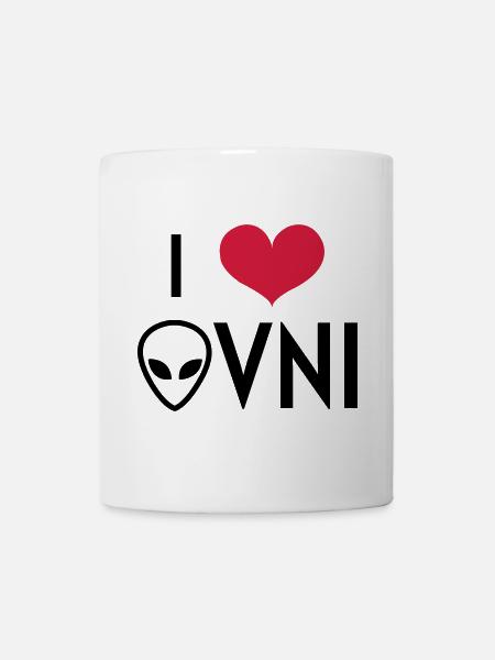 OVNI - UFO - Alien - Espace - Extraterrestre - Mug - white