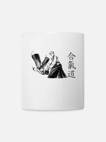 aikido - Mug blanc - blanc