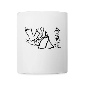 aikido - Mug - white - Front