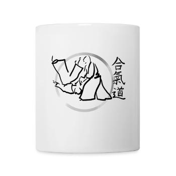 aikido - Mug - white - Front