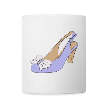 Women's Shoe Shoe Fashion - Mug - white - Front