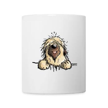 Happy Briard - Mug - white - Front