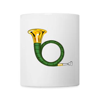 chasse - Mug blanc - blanc - Devant