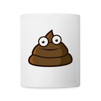 Süßer Scheißhaufen, Scheiße, Kackhaufen - Tasse - Weiß - Vorne
