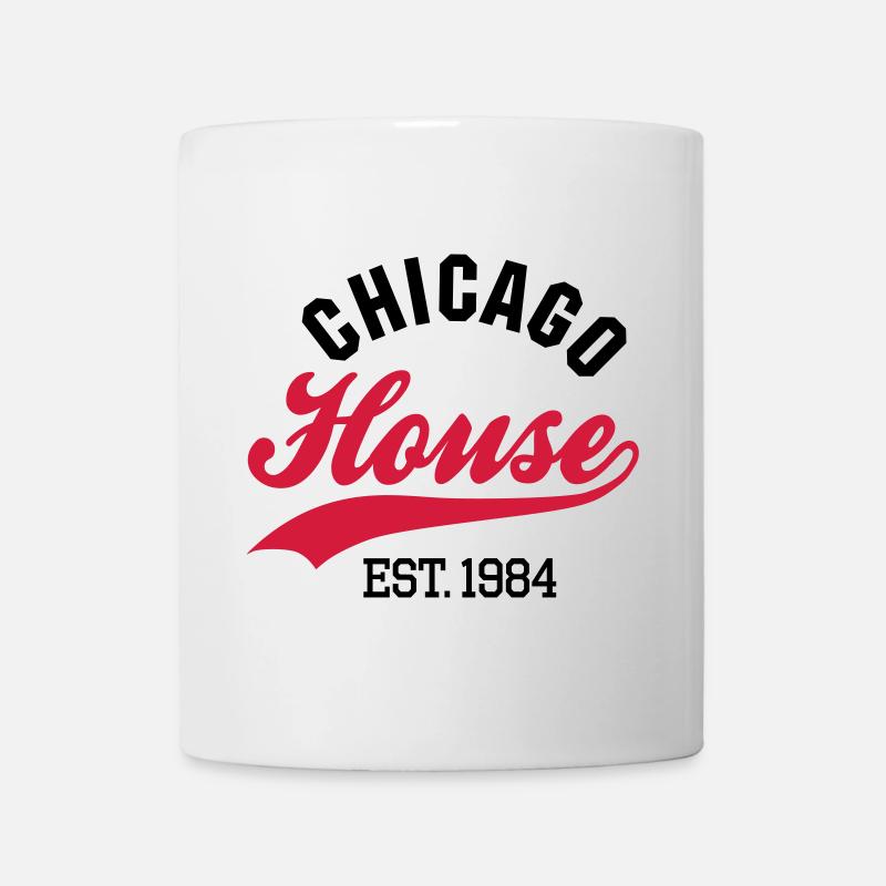 Chicago house est. 1984 - Tasse - Weiß