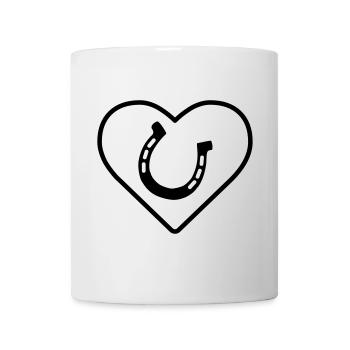 horseshoe - Mug - white - Front