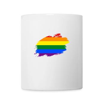 Rainbow Rainbow Flag Flag LGBT Flag - Mug - white - Front