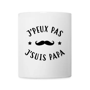 Papa - Fête des Pères - Anniversaire - Bébé - Mug blanc - blanc - Devant