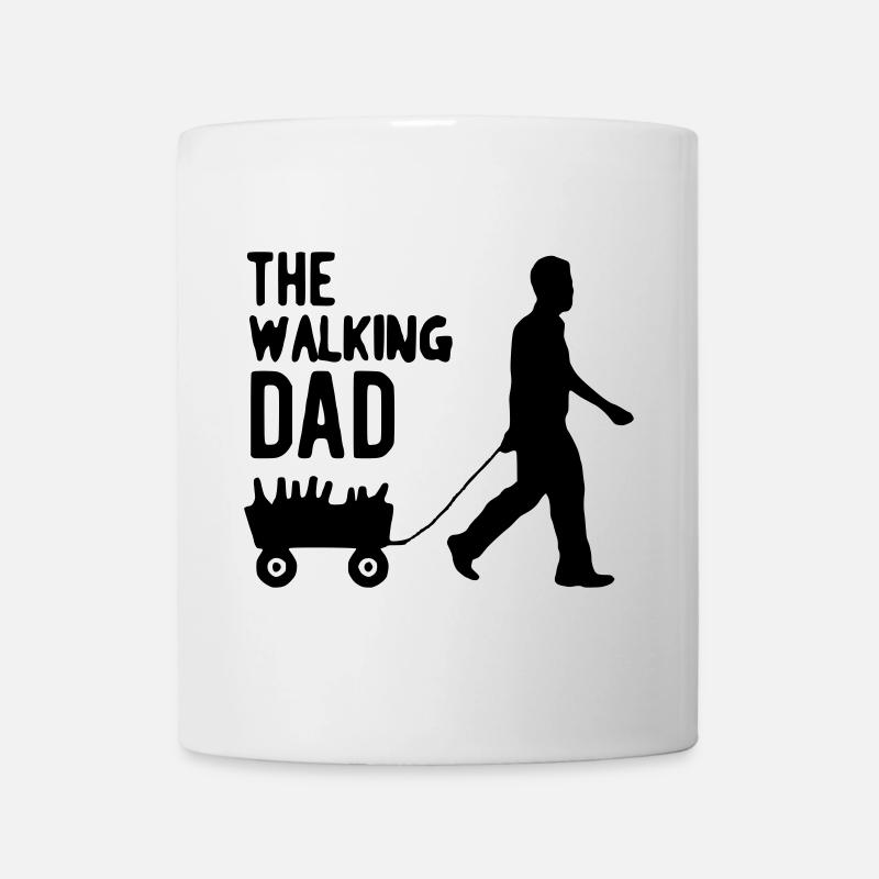 The walking dad - Mug blanc - blanc