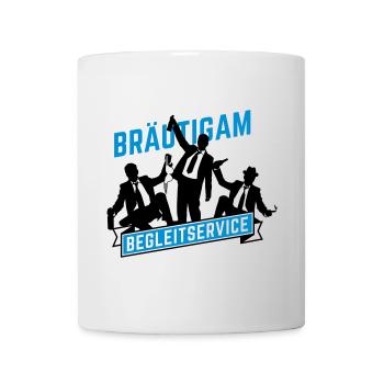 junggesellenabschied bräutigam - Tasse - Weiß - Vorne