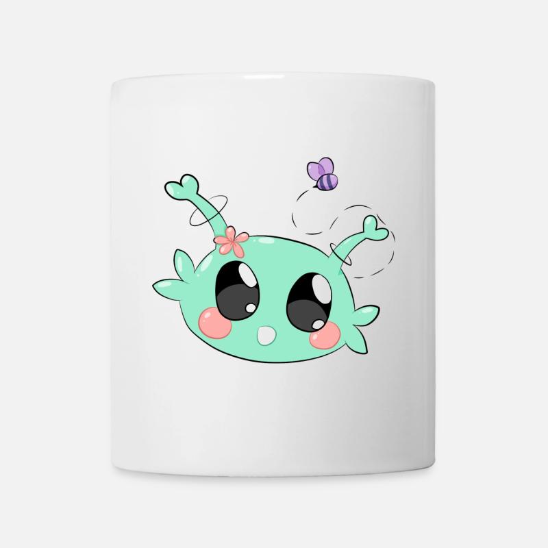 Alien heureux - Alien heureux - Mug blanc - blanc