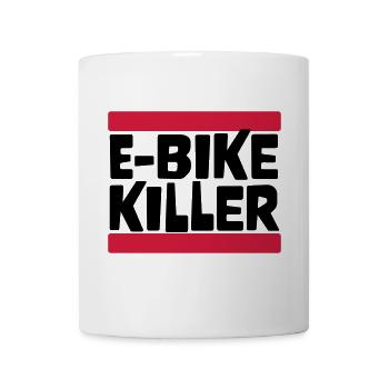 E BIKE KILLER - Tasse - Weiß - Vorne